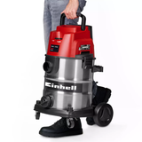 Aspiradora Inalám Seco/Húmedo 150mbar 25L 36V Einhell TE-VC 36/25 Li S SOLO