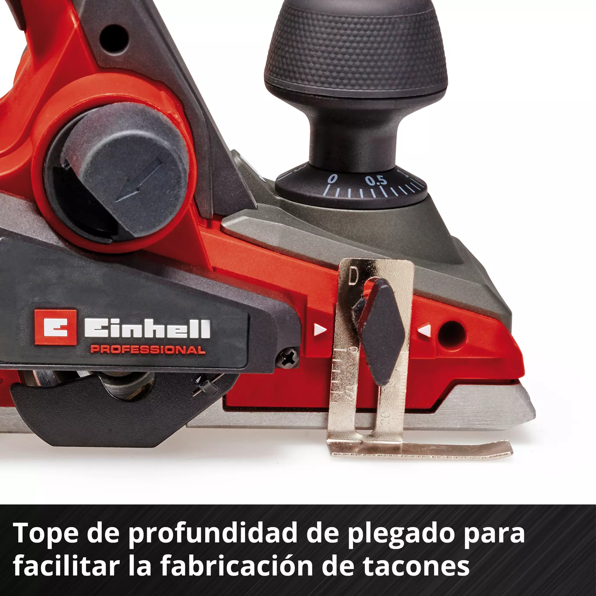 Cepillo Inalám Profesional 82mm Brushless Einhell TP-PL 18/3 Li BL SOLO