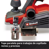 Cepillo Inalám Profesional 82mm Brushless Einhell TP-PL 18/3 Li BL SOLO