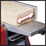 Cepillo de Banco Estacionario Garlopa 1500w 120x204mm 27kg Einhell TC-SP 204