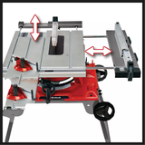 Sierra de Banco Escuadradora 2000w 250mm Arranque Suave Einhell TE-CC 250 UF