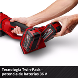 Amoladora Angular Profesional Inalámbrica Einhell  Axxio 36/230 Q