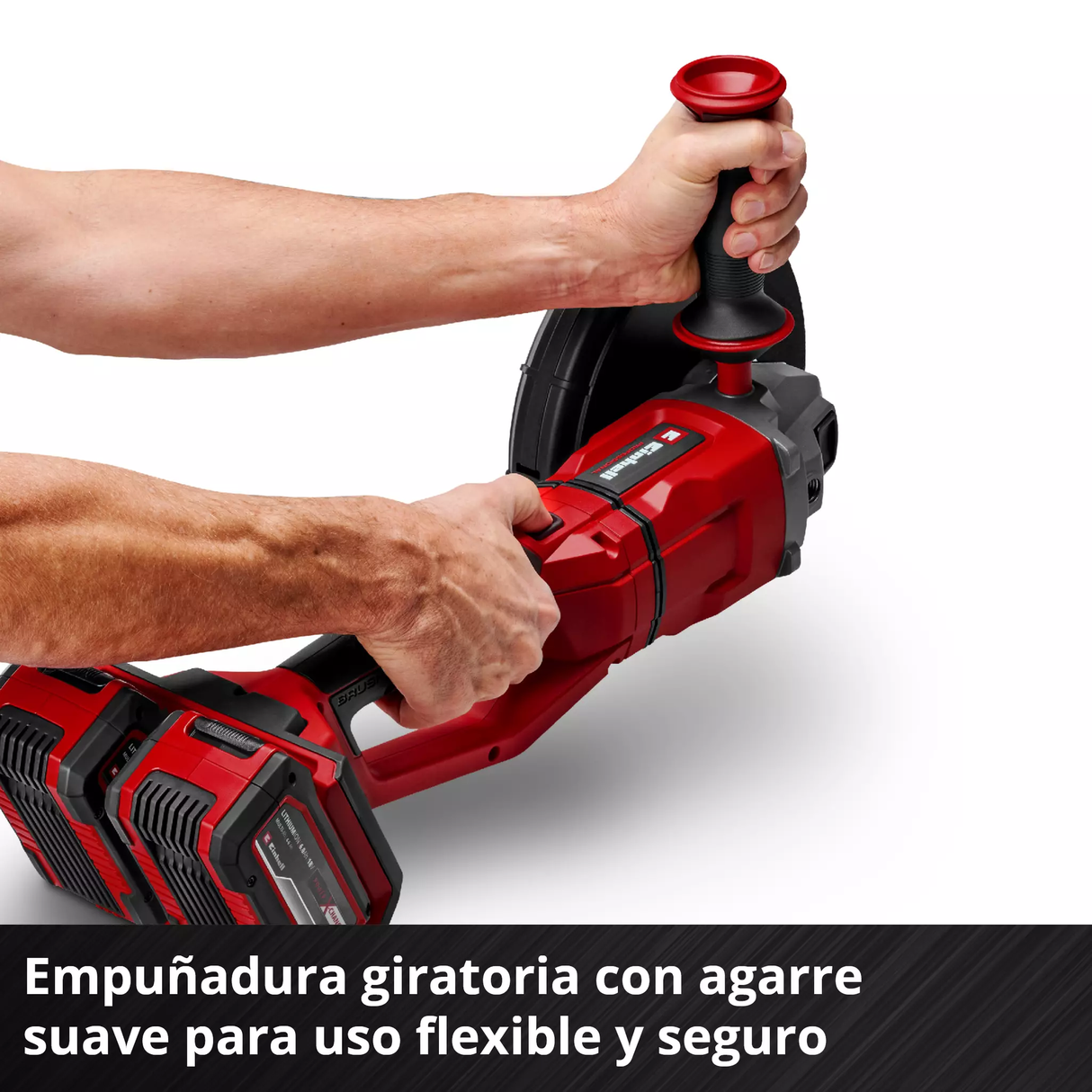 Amoladora Angular Profesional Inalámbrica Einhell  Axxio 36/230 Q