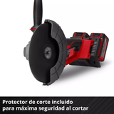 Amoladora Angular Profesional Inalámbrica Einhell  Axxio 36/230 Q