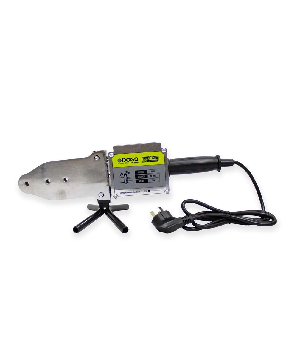 Termofusora Dogo 1500w C/maletín Metálico Boquillas 20-63mm