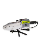 Termofusora Dogo 1500w C/maletín Metálico Boquillas 20-63mm