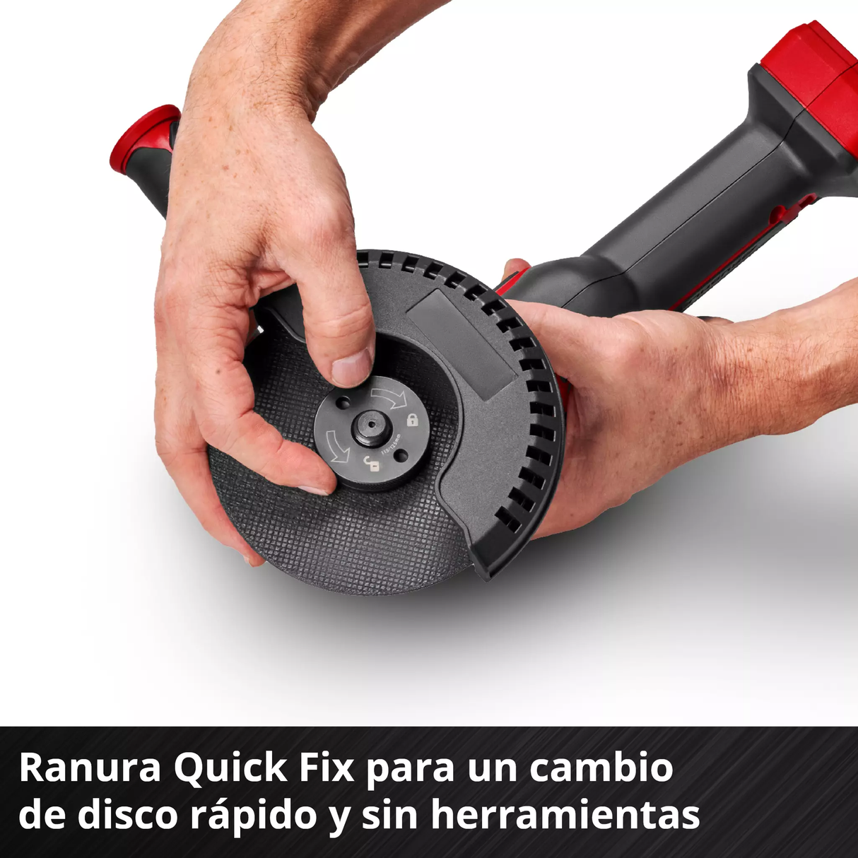 Amoladora Inalám Vel Regulable 125mm 900W Einhell TP-AG 18/125 CE Q LI SOLO