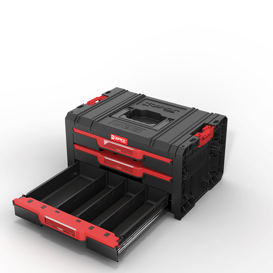 Carro Y Cajones Porta Herramientas Qbrick + Caja Abierta