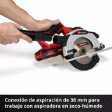 Sierra circular Inalámbrica Einhell  Te-Cs 18/165-1 Li - Solo