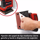 Lijadora Inalámbrica de 3 Bases Multilijadora Einhell TE-OS 18/113 3X LI SOLO