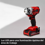 Atornillador de Impacto Inalám C/Carbones 140Nm Einhell TE-CI 18/1 LI SOLO