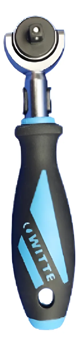 Juego Estuche Llave Crique Articulada 1/4'' con 26 piezas Alemán Witte 655003000