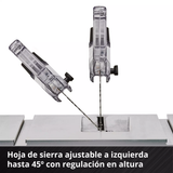 Sierra De Mesa Banco Inalámbrica 210mm 36v Einhell TE-TS 36/210 Li SOLO