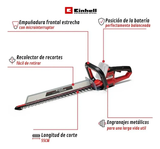 Cortacerco Inalámbrico Arcurra 18/55 + Starter Kit 4 Ah 18V Einhell