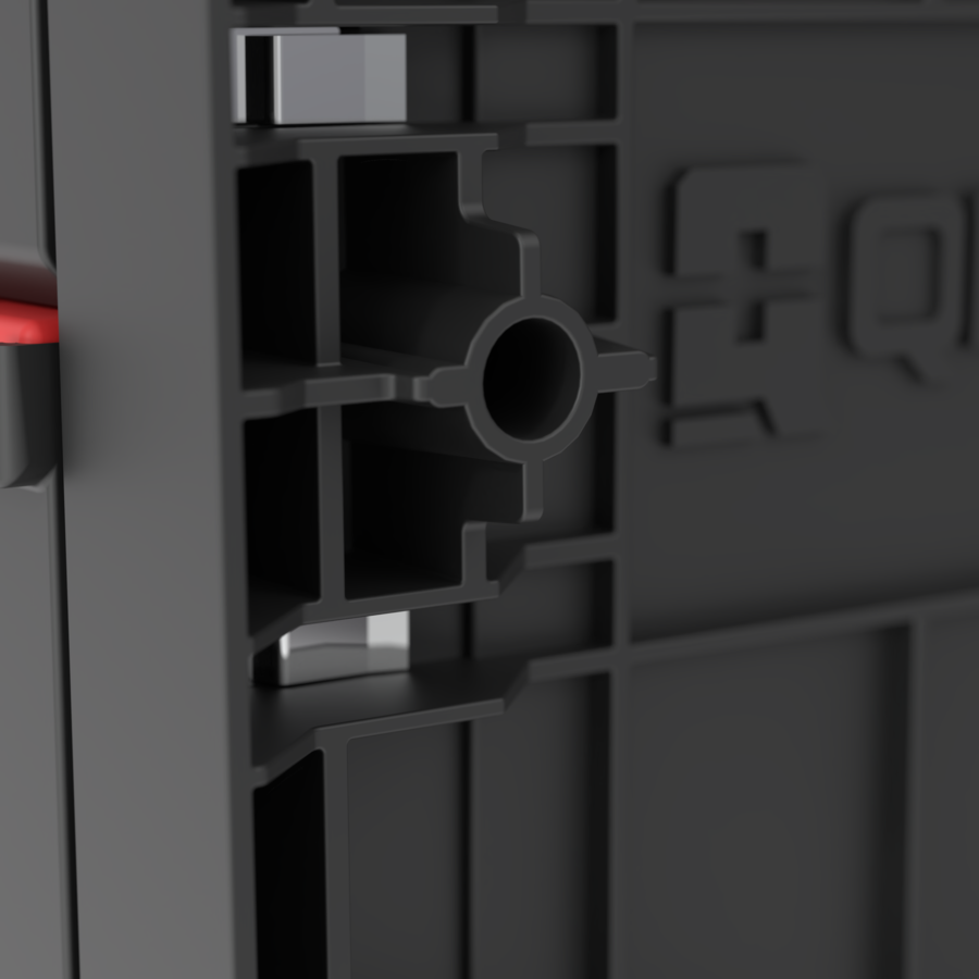 Caja de Herramientas 22L Modular Qbrick Pro + 5 Organizadores 8425 MILWAUKEE COSTADO