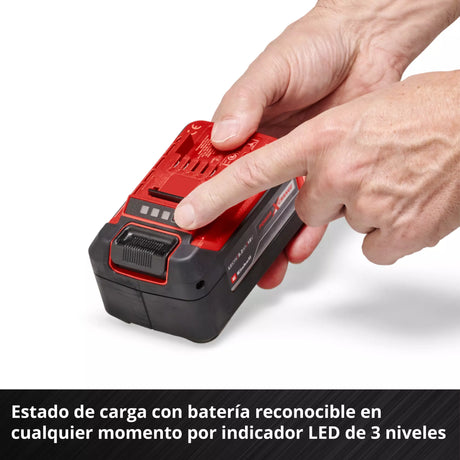 Batería Einhell 5.2Ah con indicador LED - Tecnología de litio para máximo rendimiento