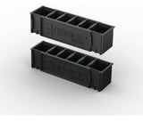 Almacenamiento vertical de herramientas con organizador lateral Qbrick