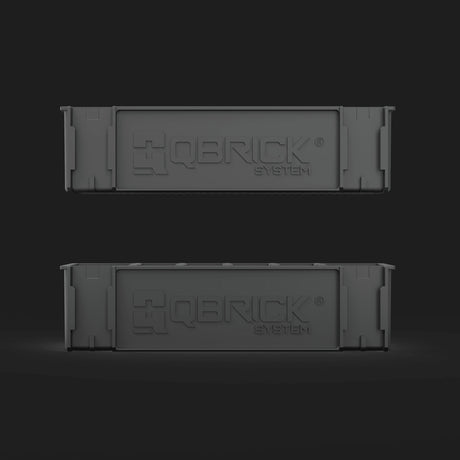 Optimización de espacio lateral con organizador Qbrick para máxima capacidad