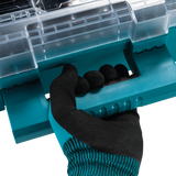 Organizador modular Makita T-90043 con compartimentos ajustables