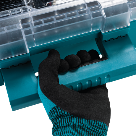 Organizador modular Makita T-90043 con compartimentos ajustables