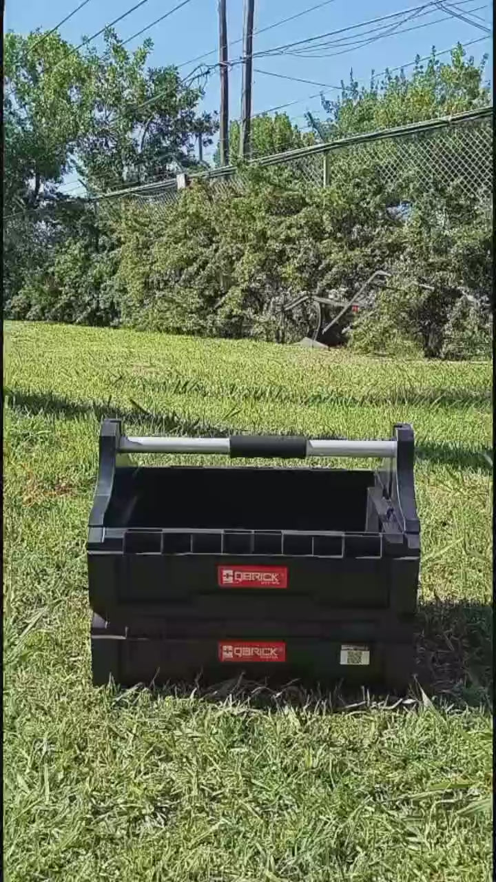 Caja De Herramientas Apilable Abierta Qbrick Pro Con Organizador