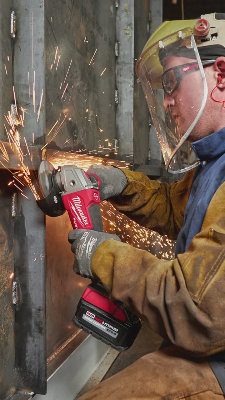 Amoladora Inal. M18 Fuel 115/125mm Milwaukee 2880-20 (S/Bat)