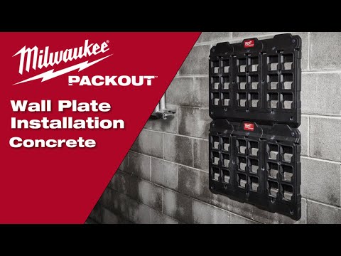 Placa De Pared Grande Packout Milwaukee 4822-8497