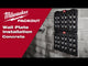 Placa De Pared Grande Packout Milwaukee 4822-8497