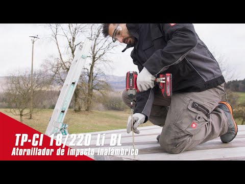 Atornillador de impacto inalámbrico Einhell TP-CI 18/220 Li BL uso