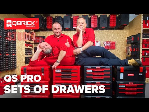 Caja de Herramientas Móvil 7 Cajones Qbrick Pro Modular