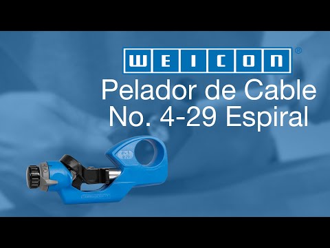 Pelacables Corte Espiral Cable Grueso Coaxial 4-29mm WEICON 52000029
