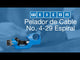 Pelacables Corte Espiral Cable Grueso Coaxial 4-29mm WEICON 52000029