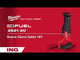 Sierra Sable Sawzall Industrial M18 Fuel Milwaukee 2821-20 (S/Bat)