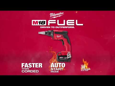 Atornillador para Paneles de Yeso M18 Fuel Milwaukee 2866-20 (S/Bat)