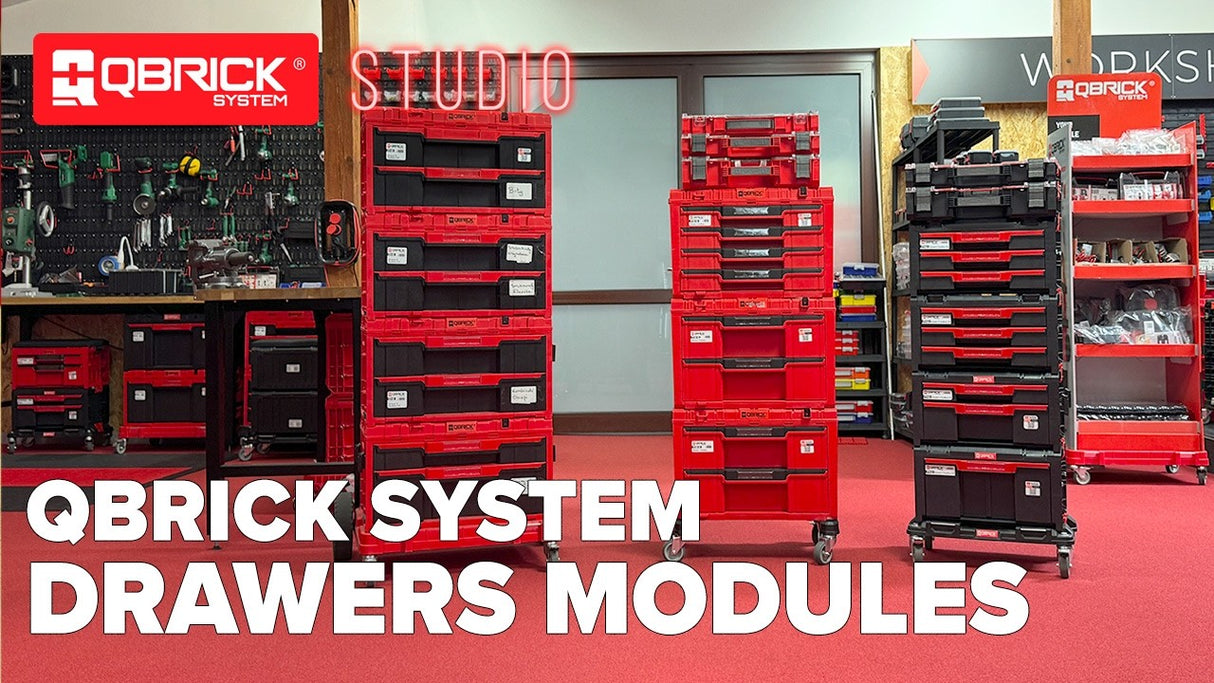 Caja de Herramientas Modular Qbrick Prime 250 26L Tapa Organizadora