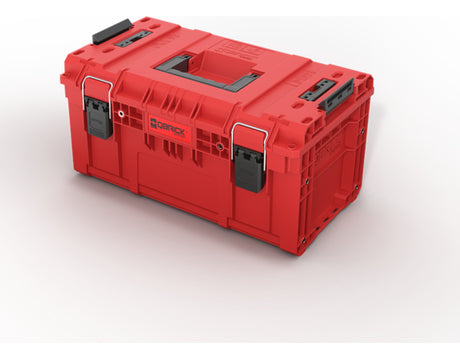 Caja organizadora modular Qbrick Prime 250 de 26 litros cerrada, vista frontal completa