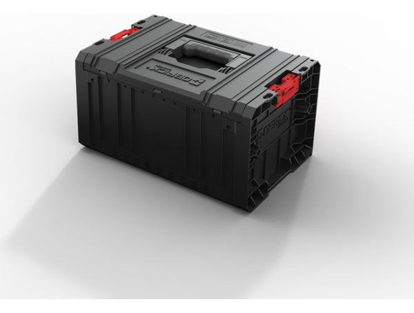 Detalle de los tres cajones y compartimentos internos Qbrick Pro Drawer 3