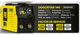 Panel de control Soldadora Inverter 140 AMP Dogostar - Regulación precisa 20-140 AMP con protección térmica