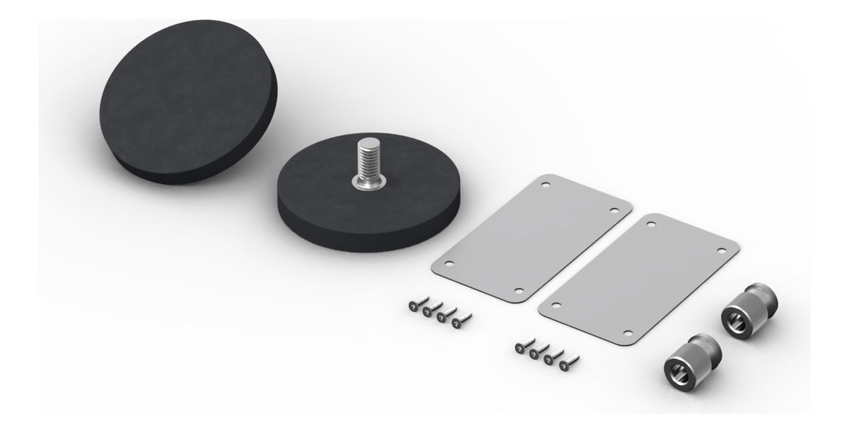 Organización de puntas, brocas y accesorios metálicos con soporte magnético Qbrick