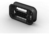 Montaje seguro de zapatilla eléctrica con soporte Qbrick
