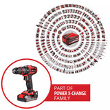 Taladro Einhell TE-CD 18/44 Li-I - Especificaciones técnicas y características