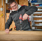 Taladro Einhell TE-CD 18/44 Li-I - Demostración de uso en aplicación práctica