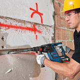 Martillo perforador Bosch GBH 18V-26 Brushless 2 bat+maletín