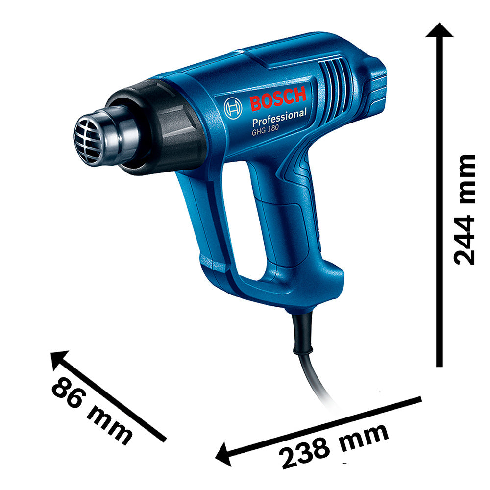 Pistola de calor Bosch GHG 180 1800W 220V