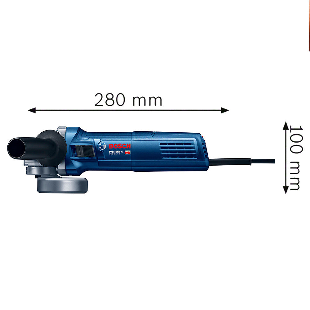 Amoladora angular de 5" Bosch GWS 9-125 900W 220V