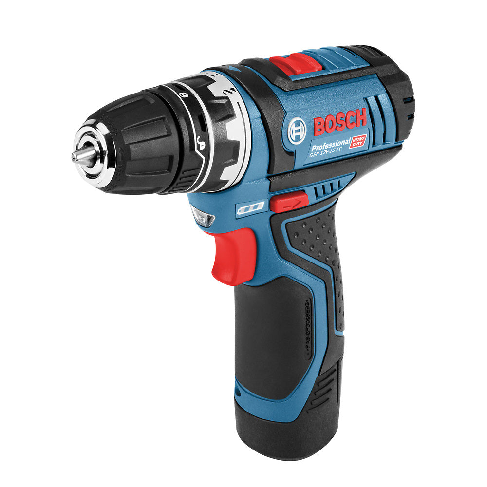Taladro atornillador Bosch GSR 12V-15 FC 12V 2 bat+maletín