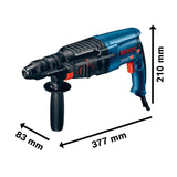 Martillo perforador Bosch GBH 2-26 DRE 800W 220V en maletín