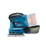 Lijadora orbital inalámbrica Bosch GSS 18V-10, 18V SB