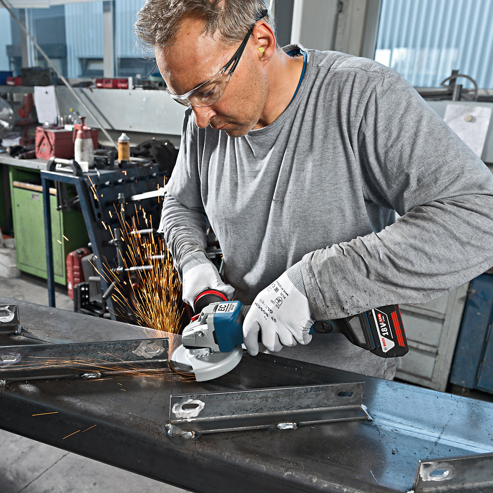 Amoladora inalámbrica Bosch GWX 18V-10 PC 18V SB en maletín