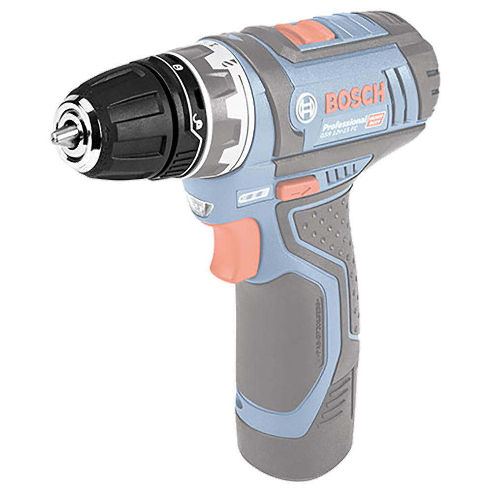 Taladro atornillador Bosch GSR 12V-15 FC 12V 2 bat+maletín